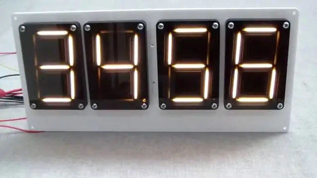 7 seqmentli LED-lərdən istifadə edərək BloodBowl Sayğacı: 5 addım 7 seqmentli LED-lərdən istifadə edərək BloodBowl Sayğacı: 5 addım