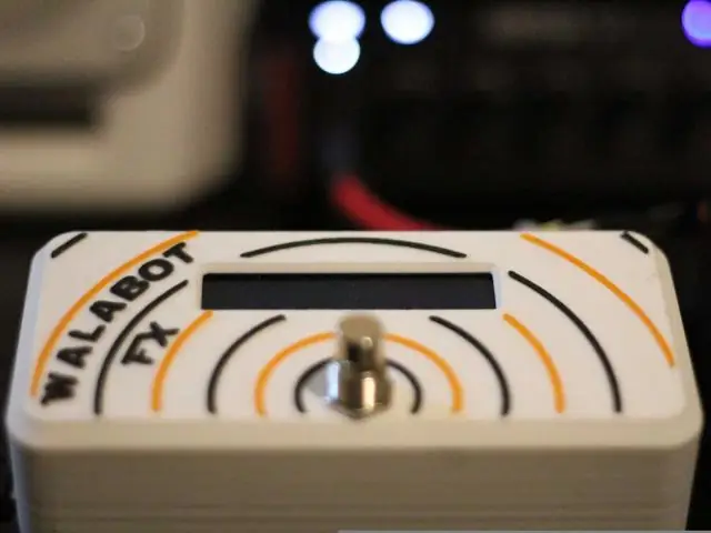 Walabot FX - Guitar Effect Control: 28 stappe (met foto's)