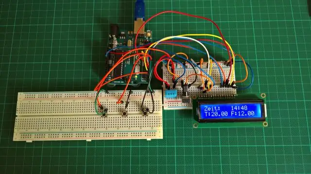 HD44780 LCD إلى لوحة محول I2C لـ Bus Pirate: 9 خطوات