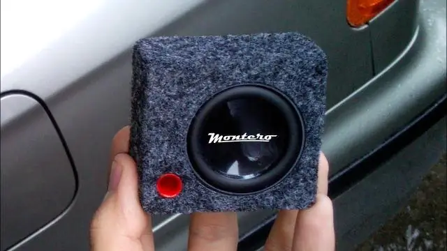 Mini subwoofer z portami szczelinowymi: 9 kroków