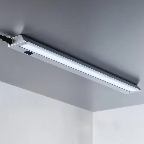 Magnit kalitli LED shkaf nuri: 6 qadam