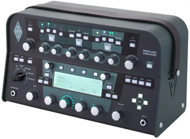 Kemper LED diode na Vixen Music: 4 koraka