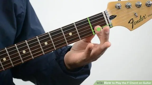 Com guiar una guitarra: 7 passos